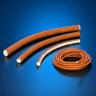High Temperature Rope: Heat Fire and Flame Resistant Silicone Rubber Coated Fiberglass Fibreglass Rope