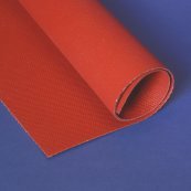 2 side coated silicone rubber coated fiberglass weld shield blanket fabric