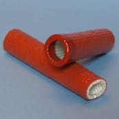 ISO15540 Marine Firesleeve with end sealed with liquid silicone rubber