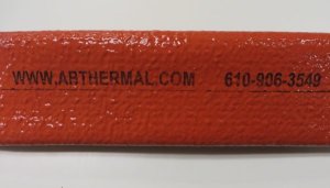 Firesleeve high temperature sleeve with custom printing marking labelling