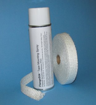 PSA Flange Spray for Tape Mounting on Flanges