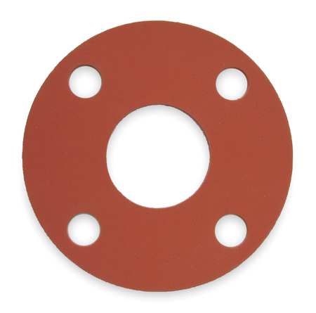 Red Rubber Flange Gasket