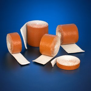 High Temperature Silicone Rubber Coated Fiberglass Tape