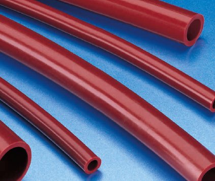 High Temperature Heat Weld Splatter Resistant Silicone Rubber Oxide-Red Tubing