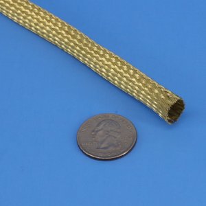 Brass Braided Sleeve