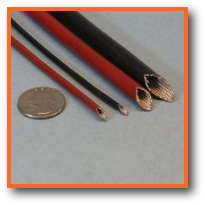 Thin wall small size precision firesleeve UL CSA