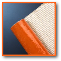 Silicone Rubber Coated Heavy Duty Fiberglass Fabric