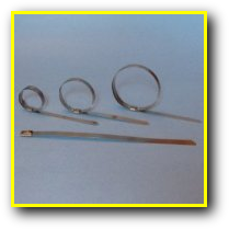 Firesleeve Stainless Steel Clamps
