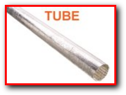 High Temperature Heat Reflecting Aluminum Coated Fiberglass Sleeve