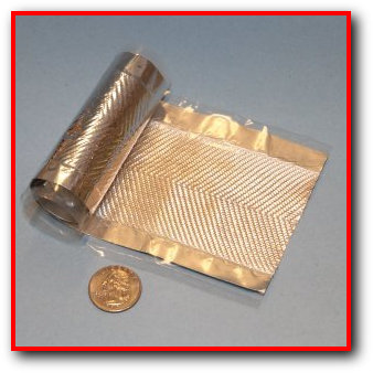 High Temperature Radiant Heat Reflecting Aluminum coated Fiberglass Split Sleeve with Adhesive Closure