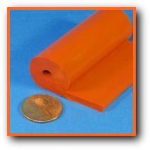 Silicone Rubber Extruded Tadpole P Gasket Flange Seal