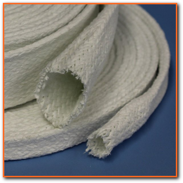 PTFE Coated Fiberglass Braided Sleeve Wire Cable Hose Protection