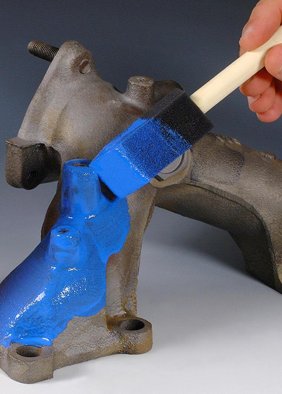 High Temperature Ceramic Silicone Anti-Corrosion Protective Coating Black Blue Green Yellow