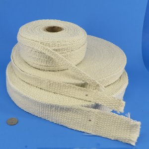 high temperature heat and flame resistant ceramic fiber thermal insulating tape gasket seal