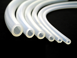 Clear and Natural Silicone Rubber Tubing