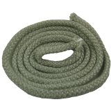 high temperature heat resistant graphite coated fiberglass rope soft