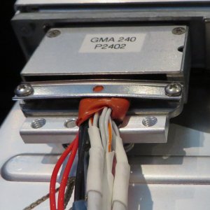 Amphenol connector backshell clamp isolation bushing tape