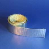 high temperature heat resistant radiant reflective aluminum foil coated fiberglass tape