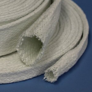 PTFE Coated Fiberglass Braided Sleeve Wire Cable Hose Protection