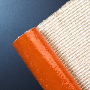 Silicone Rubber Coated Fiberglass Molten Metal Splash Resistant Fabric