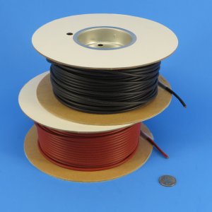 Small diameter firesleeve for wire protection