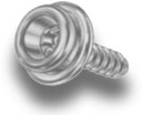 Stainless Steel Snap Stud Machine Screw Base