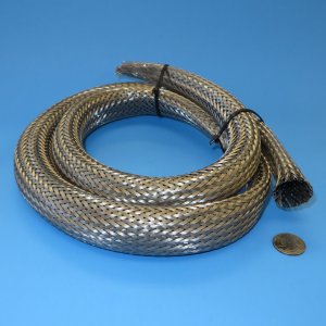 Stainless Steel Braided Sleeve Jacket Abrasion Resistance Wire Cable Hose Protection