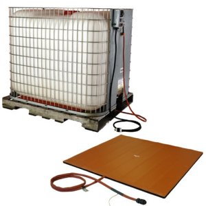 industrial bulk container tote tank heating pad