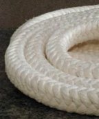 high temperature rope: heat and chemical resistant ptfe coated acrylic fiber square braided rope packing stuffing
